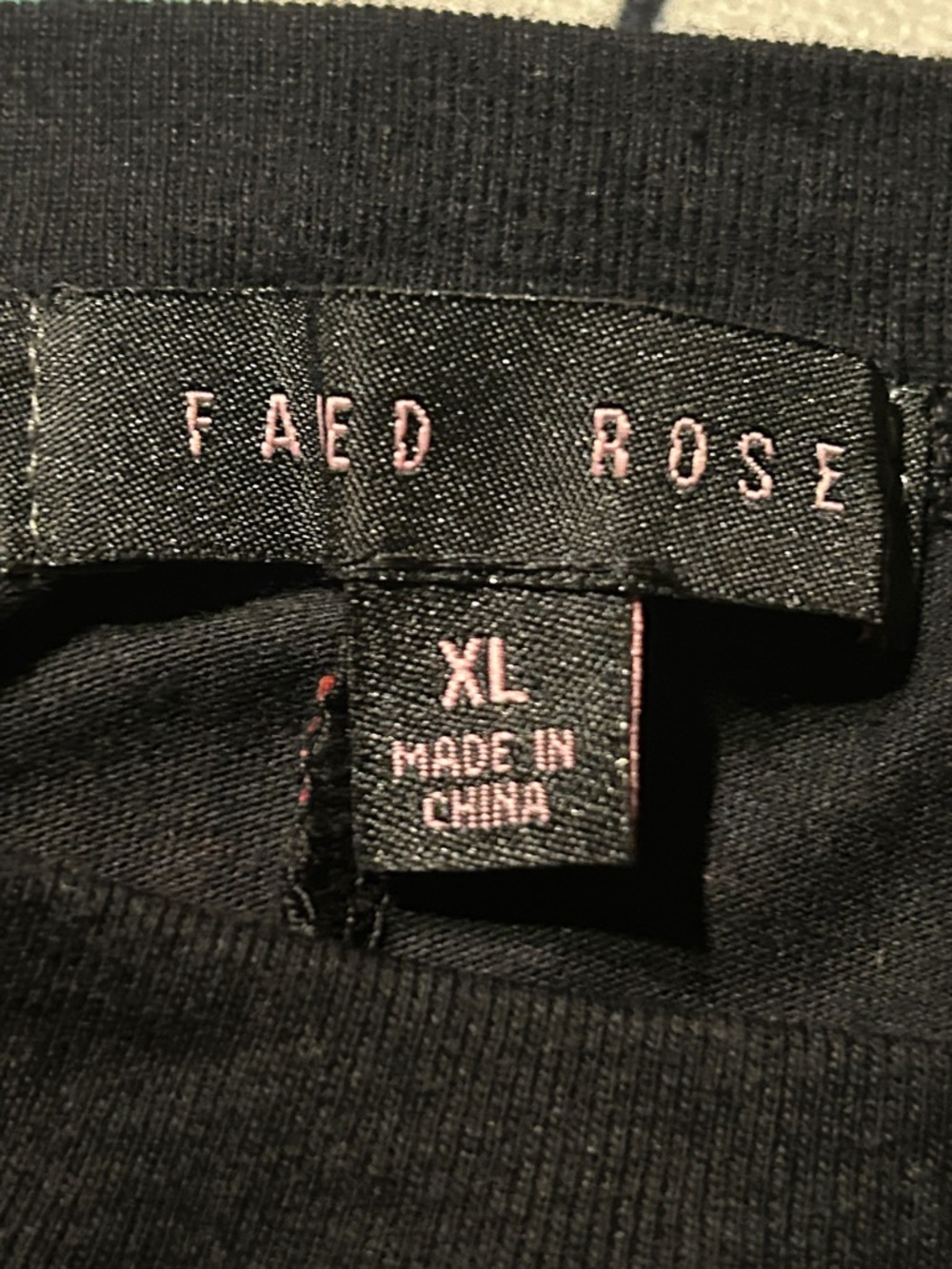 Black & Red Dragon Split Crop Tee - Picture 6 of 7